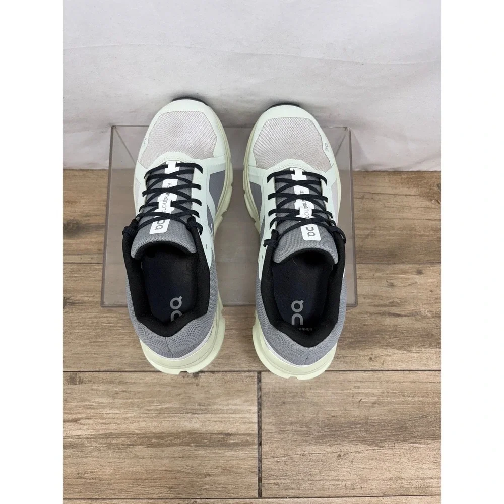 On Cloudrunner Women's Running Shoes Gray White US 10.5 UK 8.5‎ EU 42.5